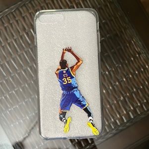 iPhone 6plus / 7plus / 8 plus clear case. Kevin Durant KD